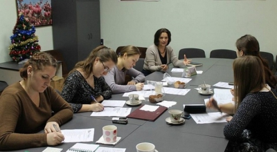Prima întrunire de lucru în 2014 a echipei AFPMDD cu voluntarii